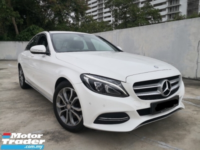 2014 MERCEDES-BENZ C-CLASS C200 Avantgarde CBU YEAR MADE 2014 Mil 86k km Only Full Service Cycle Carriage (( 2 YRS WARRANTY ))