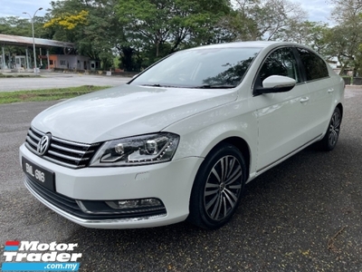 2014 VOLKSWAGEN PASSAT 1.8 (A) Previous Careful Owner Pearl White TipTop