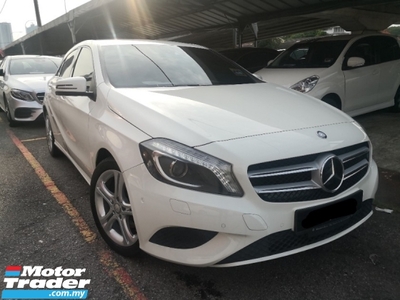 2015 MERCEDES-BENZ A-CLASS A180 1.6cc Turbo Japan Spec Lady Owner ((( FREE 2 YEARS WARRANTY )))