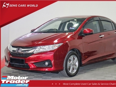 2016 HONDA CITY 1.5 E SPEC LOW-MILE ONE-OWNER V