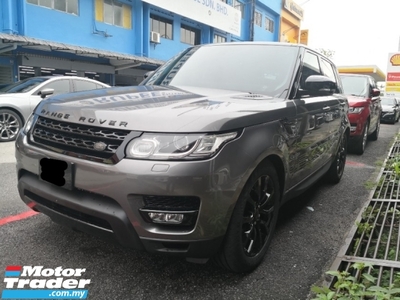 2016 LAND ROVER RANGE ROVER SPORT 3.0 HSE Petrol JAPAN Spec FULLY LOADED P.Roof Rear Monitor Roadtax Rm1630 Only FREE 1 YEAR WARRANTY