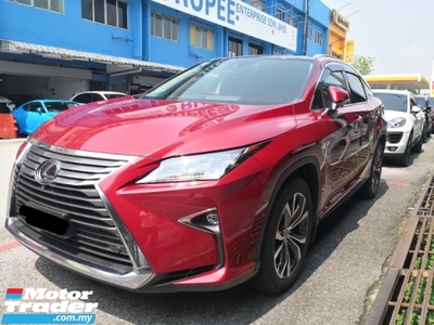 2016 LEXUS RX200T Version L Year Made 2016 FULLY LOADED High Spec ((( FREE 2 YEARS WARRANTY )))