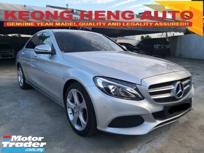 2016 MERCEDES-BENZ C-CLASS C200 Avantgarde CKD Year Made 2016 Full Service Cycle Carriage ((( FREE 2 YEARS WARRANTY )) 2017