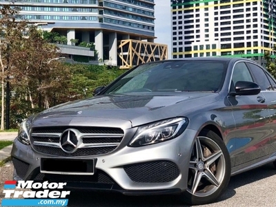 2016 MERCEDES-BENZ C-CLASS C250 AMG LINE low mile full service record