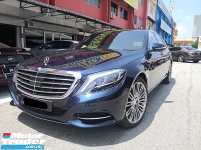 2016 MERCEDES-BENZ S-CLASS S400L CKD YEAR MADE 2016 Mil 48k km Only Full Service HAP SENG STAR RegNo Wilayah 56 FREE 1YR WRNTY