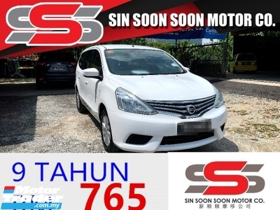 2016 NISSAN GRAND LIVINA 1.6 Comfort MPV (AUTO)CASHBACK 1K+Only 1 UNCLE Owner with 85K Mileage, tiptop condition, 1 YEAR EXTR