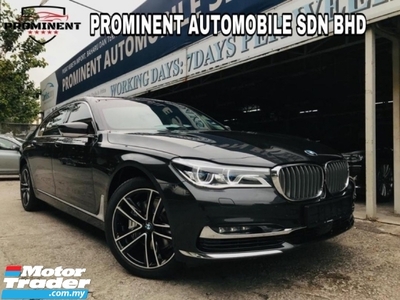 2017 BMW 7 SERIES 740LI NO HYBRID WTY 2023 2017,PANAROMIC ROOF,REVERSE CAM ,REAR ENTERTAINMENT, 1 LISTED COMPANY OWNER
