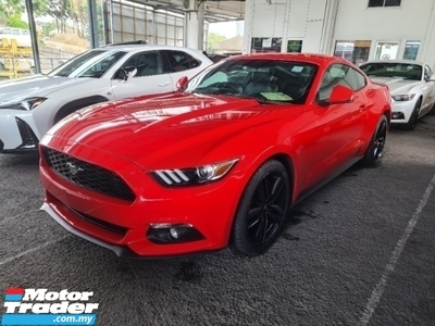 2017 FORD MUSTANG 2.3L ECOBOOST INC SST NO HANDLING FEE NO PROCESSING FEE NO HIDDEN CHARGES UNREG