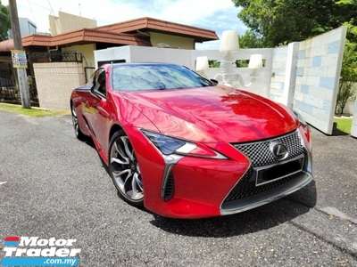 2017 LEXUS LC LC500 5.0 Coupe V8 475Hp LC 500 (Bought NEW From Lexus Malaysia) Full Service Record* Excellent Cond