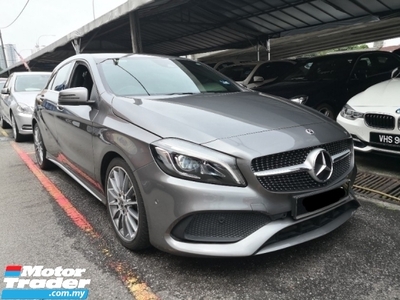 2017 MERCEDES-BENZ A-CLASS A200 AMG New Facelift CBU YEAR MADE 2017 Mil 25k km Only Hap Seng 2018 ((( 2 YEARS WARRANTY )))