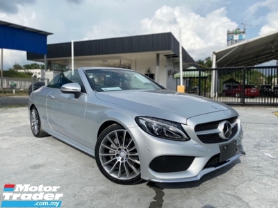 2017 MERCEDES-BENZ C-CLASS C180 Convertible AMG Soft Top Camera PushStart