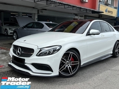 2017 MERCEDES-BENZ C-CLASS C200 AMG LINE 2.0 (A) CKD