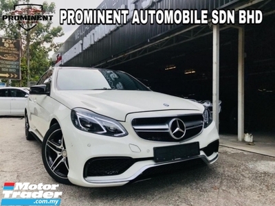 2017 MERCEDES-BENZ E-CLASS E250 7SPD AMG WTY 2023 2017, CRYSTAL WHITE IN COLOUR,PANAROMIC ROOF, FULL LEATHER SEAT, 1 DATO OWNER