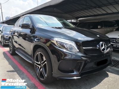 2017 MERCEDES-BENZ GLE GLE43 AMG COUPE 3.0 Bi Turbo Year Made 2017 JAPAN Imported Fully Loaded 390 BHP 1 Year Warranty