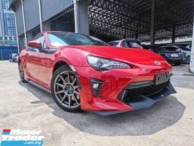 2017 TOYOTA 86 2.0 GT HIGH PERFORMANCE PACKAGE MANUAL OFFER UNREG