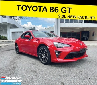 2017 TOYOTA 86 UNREG Toyota 86 2.0 GT Coupe NEW FACELIFT MODEL