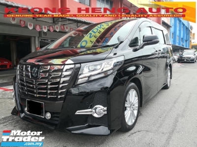 2017 TOYOTA ALPHARD 2.5 S Edition Year Made 2017 FULL LEATHER 8 SEATERS Sunroof ((( 2 Years Warranty ))) 2018