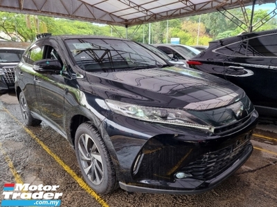 2017 TOYOTA HARRIER 2.0 Premium Turbo 3 LED Panoramic roof High Spec Surround camera Power boot Lane Assist Unregistered