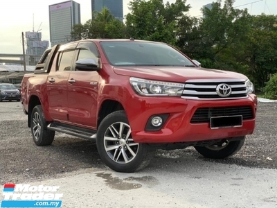 2017 TOYOTA HILUX 2.8 G FACELIFT 3 YEARS WARRANTY