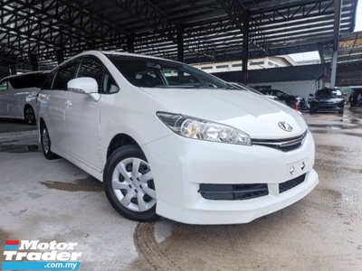 2017 TOYOTA WISH 1.8 X 8 SEATER CHEAPEST OFFER IN TOWN UNREG 31K