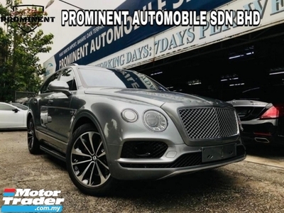 2018 BENTLEY BENTAYGA 6.0 WTY 2023 2018,CRYSTAL GREY, FULL LEATHER SEAT,POWER BOOT, SELDOM USE,ONE OF DATO SRI OWNER