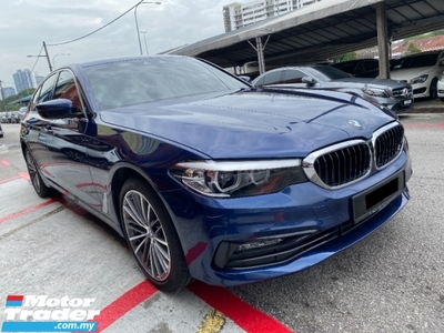 2018 BMW 5 SERIES 530e Sport Line 71K KM Full Service Under Warranty