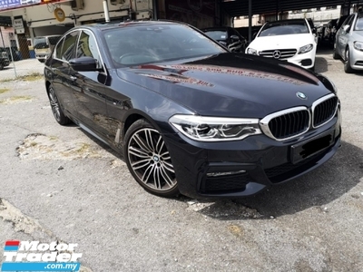 2018 BMW 5 SERIES 530i M SPORT 2.0 T PETROL NEW FACELIFT PANORAMIC ROOF POWER BOOT