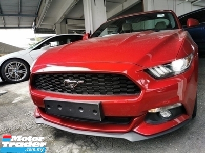 2018 FORD MUSTANG 2.3 Eco Boost Coupe UNREGISTER.REVERSE CAMERA.XENON LAMP.RACE DRIVE MODE N ETC.FREE 3 YEARS WARRANTY