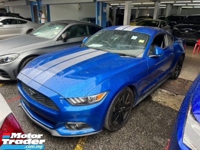 2018 FORD MUSTANG 2.3 Eco Boost Reverse Camera 19 Inch Sport Wheel