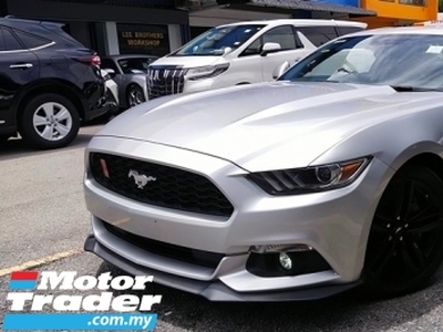 2018 FORD MUSTANG 2.3 ECOBOOST (A) UNREG, L/MILE 49K KM, 3YRS WRRTY