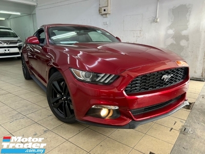 2018 FORD MUSTANG 2.3 ECOBOOST COUPE(A)UNREGISTER 310hp 6-Speed