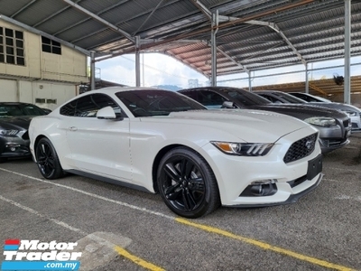 2018 FORD MUSTANG 2.3 EcoBoost No Processing Fee No Extra Charge Free 3 Year Warranty SHAKER Keyless Paddle Shift