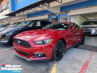 2018 FORD MUSTANG 2.3 Ecoboost Shaker Sound 310hp Paddle shifters Push Start 3 years warranty Unregistered