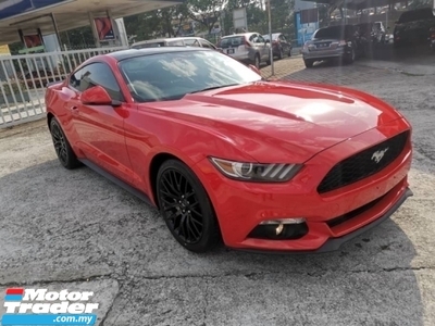 2018 FORD MUSTANG Unreg Ford Mustang GT Coupe 2.3 EcoBoost Turbo Camera Paddle Shift Keyless Push Start Engine 6Speed