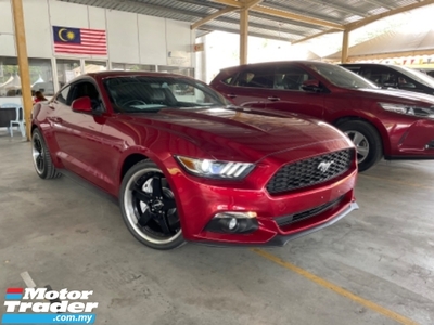 2018 FORD MUSTANG Unreg Ford Mustang GT Coupe EcoBoost 2.3 Turbo Engine Camera Paddle Shift Keyless Push Start Engine
