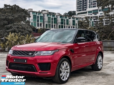 2018 LAND ROVER RANGE ROVER SPORT SDV6 HSE 3.0 (A) MERIDIAN SOUND SYSTEM RED INT