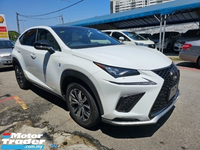 2018 LEXUS NX 300 F Sport Panoramic roof Memory seat 3 LED Power boot Unregistered