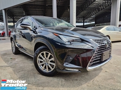 2018 LEXUS NX300 2.0 iPACKAGE 3LED BSM 4CAM BLACK LEATHER OFFER