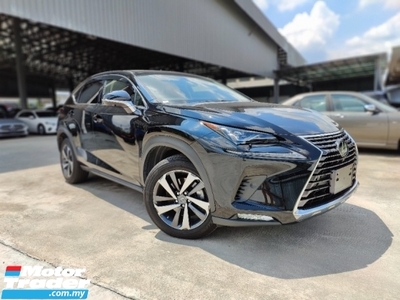 2018 LEXUS NX300 2.0 VERSION L 4CAM BSM RED LEATHER REAR ELECTRONIC