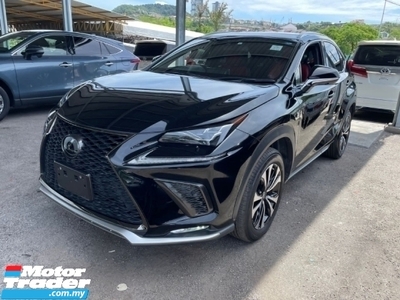 2018 LEXUS NX300 F SPORT EDITION SUNROOF ELECTRIC MEMORY 2 TONE LEATHER SEATS 3 LED POWER BOOT