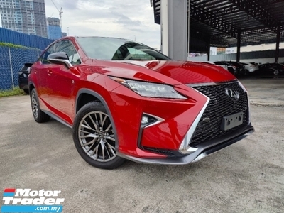 2018 LEXUS RX 200 T F SPORT BSM HUD WHITE LEATHER CHEAPEST OFFER