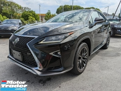 2018 LEXUS RX300 2.0 F SPORT NEW FACELIFT PANORAMIC ROOF