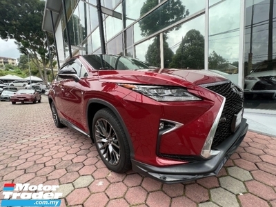 2018 LEXUS RX300 F SPORT NEW FACELIFT PANORAMIC ROOF