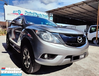 2018 MAZDA BT-50 4X4 DOUBLE CAB 2.5L (A) AGE YOUNG PRICE AFFORTABLE