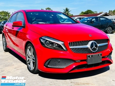 2018 MERCEDES-BENZ A-CLASS A180 1.6 AMG STYLE JAPAN SPEC UNREGISTER 2018 YEAR. ELECTRONIC SEAT,BSM,DYNAMIC MODE,NEW STOCK.