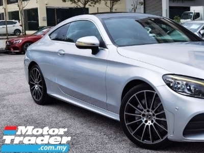 2018 MERCEDES-BENZ C-CLASS 2018 MERCEDES C180 1.6 AMG COUPE SPEC FROM JAPAN UNREG 3 DOOR CAR SELLING PRICE RM 238000