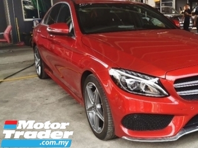 2018 MERCEDES-BENZ C-CLASS C180 1.6 AMG LAUREUS EDITION / READY STOCK