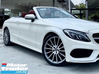 2018 MERCEDES-BENZ C-CLASS C180 Cabriolet Convertible AMG Turbo SoftTop