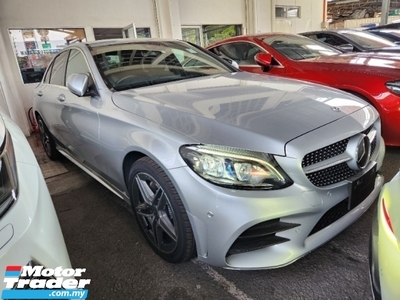 2018 MERCEDES-BENZ C-CLASS C200 AMG New Facelift 1.5 Turbo (Grade 4) Multibeam Keyless Entry Ambient Room Light 2 Memory Seat