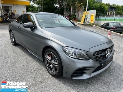 2018 MERCEDES-BENZ C-CLASS c300 Amg Premium Plus P-Roof Bumester ARMY-Gray